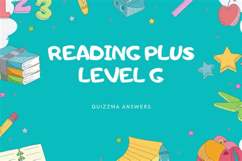 a: The only limit to what. . Reading plus answers level g